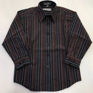 Perry Ellis - Little Boys Long Sleeve Dress Shirt